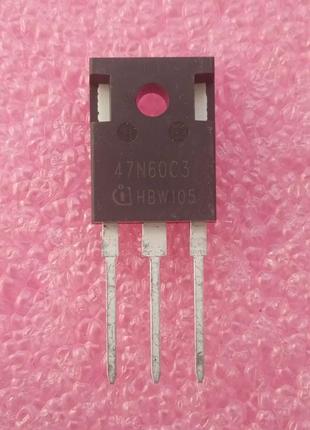 Spw47n60c3 to-247-3  mosfet n-ch 600v 47a 0.07ω