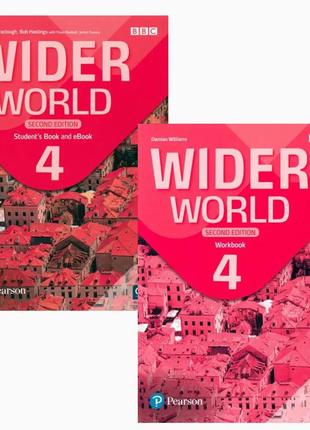 Wider world 4 second edition student's book + workbook