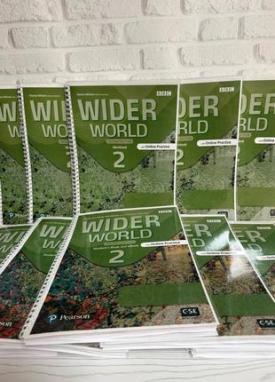Wider world 2 second edition student's book + workbook