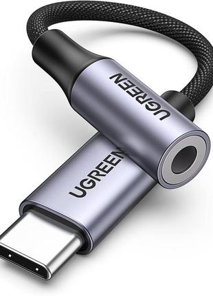 Аудіоадаптер ugreen usb c на 3,5 мм
