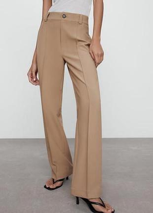 Стильные брюки кежуал со стрелками 36