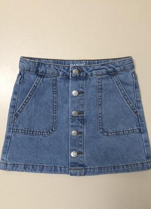 Спідниця джинсова спідничка котонова юбка джинсова юбочка