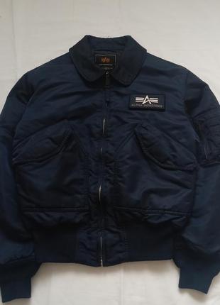 Бомбер alpha industries cwu 45