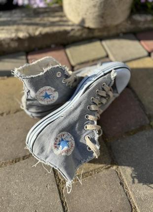 Кеди джинсові converse