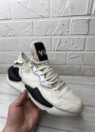 Кроссовки adidas y-3 kaiwa white black