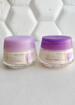 Крем антивозрастной для лица ночной дневной spf 10 орифлейм oriflame optimals anti fatigue day night