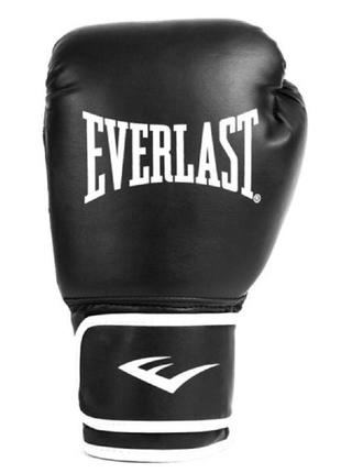 Боксерські рукавиці everlast core 2 gl чорний уні l/xl