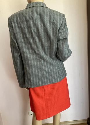 Вовняний фірмовий стильний жакет/xl/ brend windsor2 фото