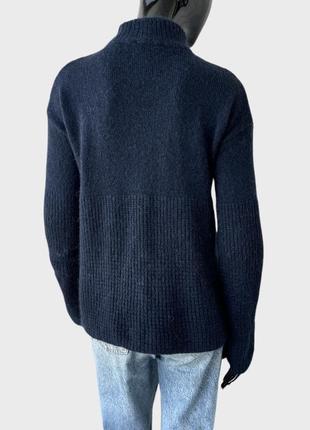 Вовняний светр hugo boss італія з високим коміром вільного крою альпака вовна7 фото