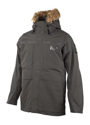 Чоловіча куртка helly hansen coastal 2 parka хакі 2xl (54408-482 2xl)