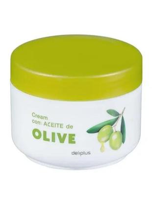 Крем для тіла з оливковою олією deliplus crema corporal oliva 250 мл