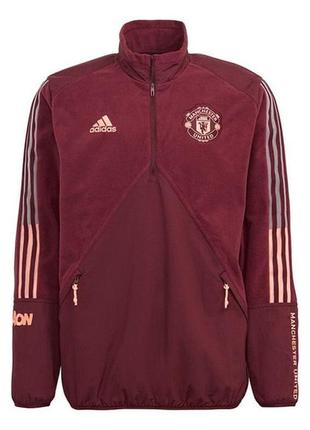 Флисовая кофта manchester united adidas