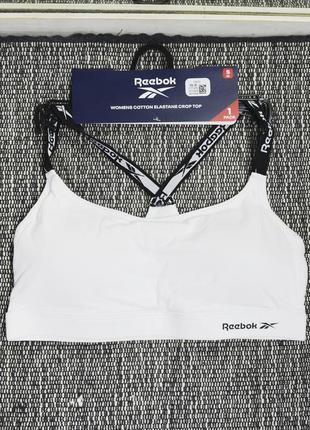 Новий спортивний білий топ reebok