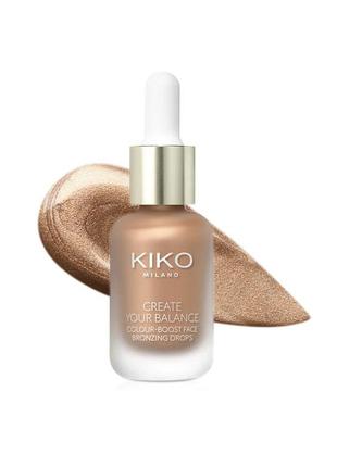 Kiko жидкий бронзер капли create your balance праймер mac inglot clarins