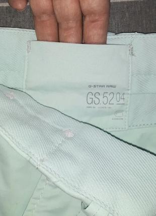 Штани штани літні жіночі м'ятні бірюзові g-star6 фото
