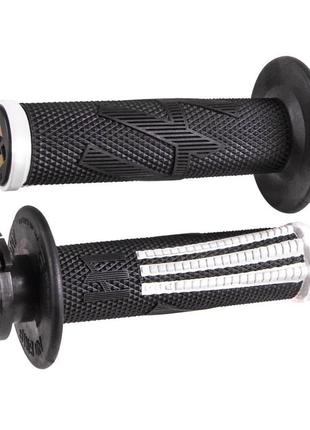 Мото грипсы odi emig pro mx v2 lock-on grip - black/w