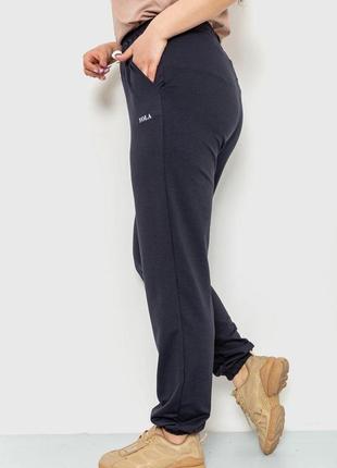 Спорт штани жіночі демісезонні, колір темно-синій, 129r14883 фото