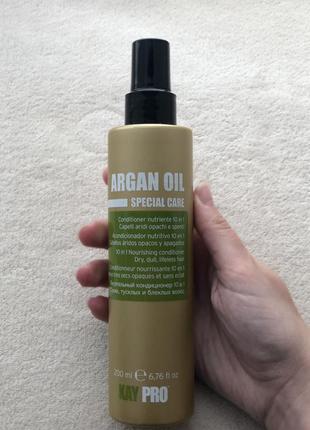 Живильний кондиціонер 10 в 1 kaypro special care argan oil conditioner