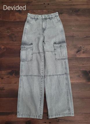 Жіночі джинси карго 450ided h&amp;m