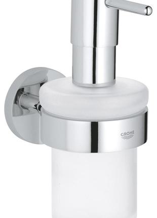 Дозатор жидкого мыла grohe essentials new [40448001]