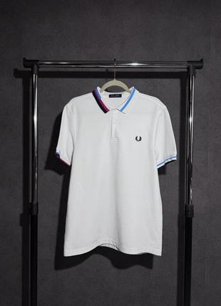 Чоловіче біле поло fred perry оригінал