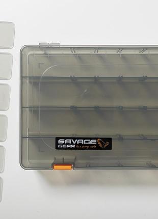 Сумка savage gear specialist shoulder lure bag 2 boxes 2 boxes (16x40x22cm) 16l6 фото