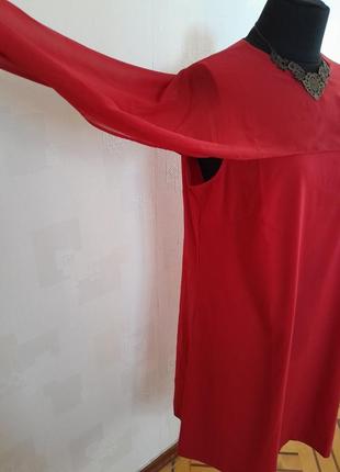 Вечернее красное платье,  46 евро6 фото