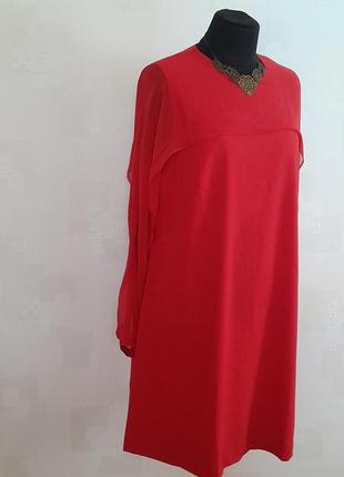 Вечернее красное платье,  46 евро5 фото