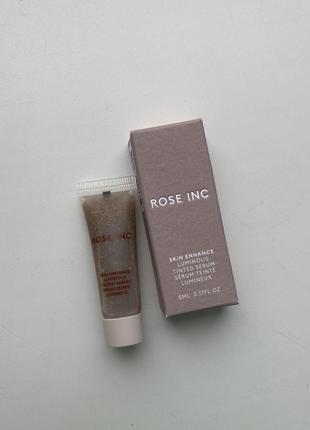 Зволожуючий тональний-серум rose inc skin enhance luminous tinted serum