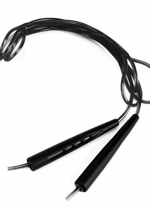 Скакалка everlast f.i.t jump rope чорний уні 335 см