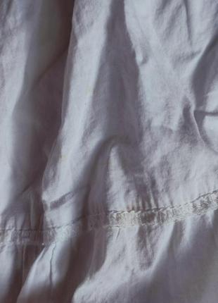 Спідниця довга ярусна біла літня пишна ошатна міді максі юбка лоліта вінтажна6 фото