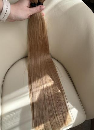 Натуральные светло русые детские волосы для наращивания