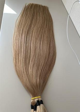 Натуральные светло русые детские волосы для наращивания