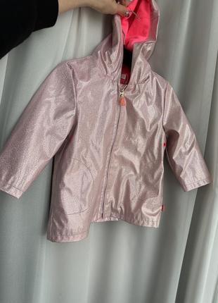 Куртка вітровка дощовик для дівчинки