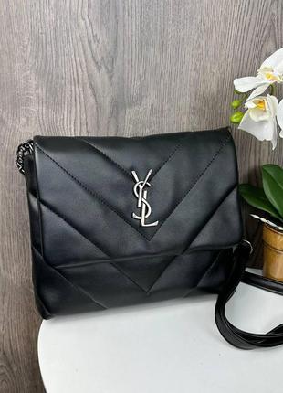 Жіноча м'яка сумка клатч ysl, міні сумочка для дівчат