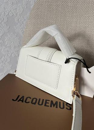 ⭐️ jacquemus le grand bambino mini white premium.7 фото