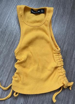 Майка на затяжках