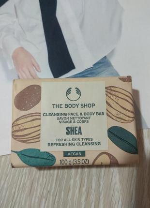 Мыло для лица и тела the body shop 100 ml.