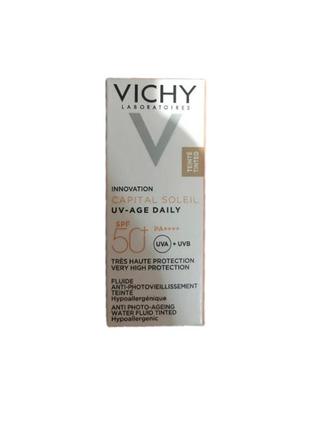 Vichy capital soleil uv-age day солнцезащитный флюид spf 50