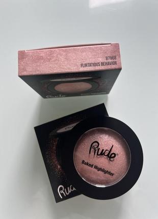 Хайлайтер rude baked highlighter flirtatious behavior