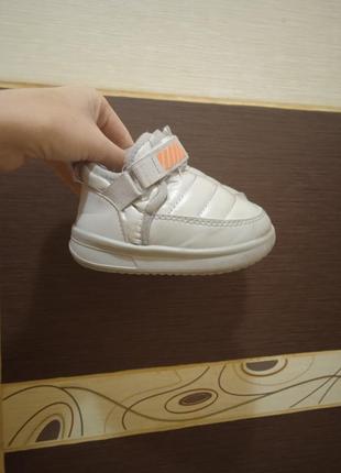 Детские зимние ботинки ботики дутики 17 размер 13,2 см2 фото