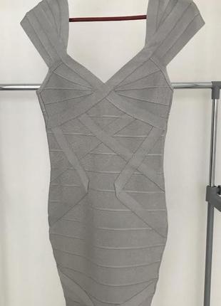 Шикарное платье бандажная herve leger