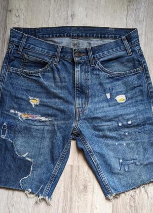 Джинсовые шорты levis 505