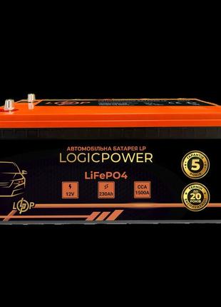 Автомобильный аккумулятор литиевый lp lifepo4 24v - 230 ah (+ справа) bms 1500а