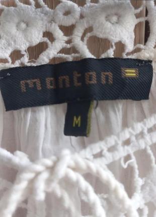 Біла блузка monton, р-р 46-48-503 фото