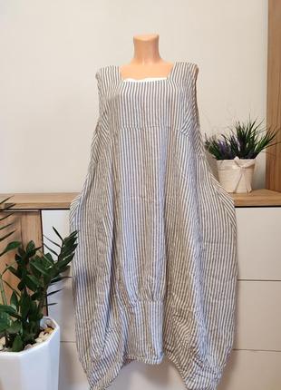 Італійська сукня 💯 льон
