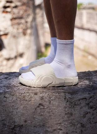 🩴adidas adilette 22 beige6 фото