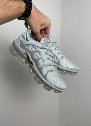 Мужские кроссовки nike air vapor max plus triple grey