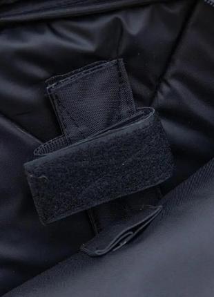 Якісна тактична сумка з кобурою, чоловіча сумка чорна з кордуру месенджер, тактичний месенджер9 фото