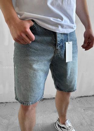 Мужские летние джинсовые шорты